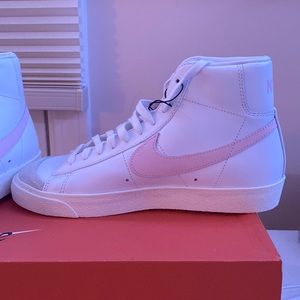 Pink Foam Nike Blazers
